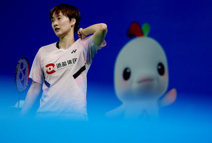 十五运会羽毛球项目进入第三比赛日 国手悉数登场