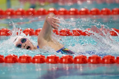 十五运会女子400米自由泳决赛 河北选手李冰洁获得冠军