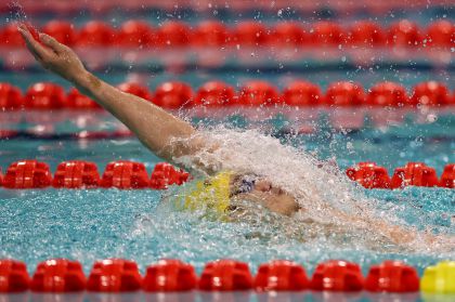 十五运会男子100米仰泳半决赛 徐嘉余汪顺晋级决赛