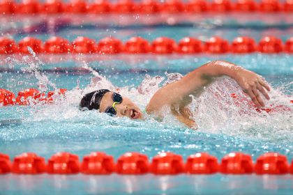 十五运会女子200米混合泳决赛 河北队于子迪破亚洲纪录夺金