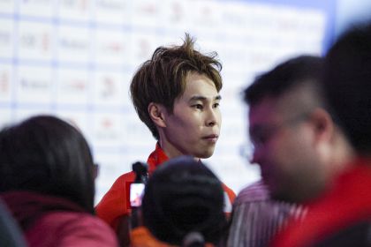 十五运会攀岩男子难度决赛 湖北队潘愚非获得金牌