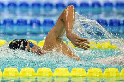 十五运会男子800米自由泳决赛 山东队张展硕获得冠军