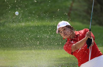 十五运会高尔夫女子个人和团体赛次日赛况