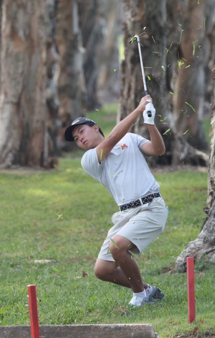 十五运会高尔夫男子个人和团体赛次日赛况