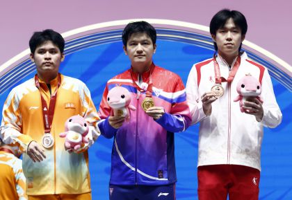 十五运会乒乓球男子单打决赛 上海队樊振东获得冠军