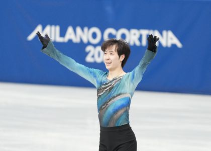 米兰冬奥会花样滑冰团体赛男子单人滑 金博洋第7中国队无缘决赛