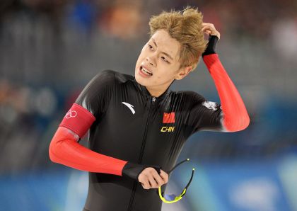 米兰冬奥会速度滑冰男子5000米决赛 刘瀚彬出战