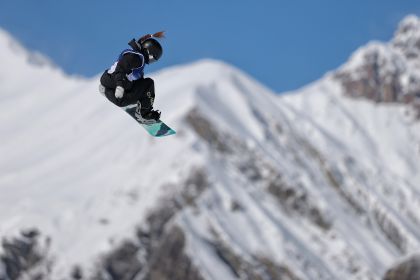 米兰冬奥会单板滑雪女子坡面障碍技巧 张小楠无缘晋级