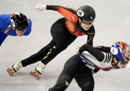 米兰冬奥会短道速滑女子1000米决赛 公俐获得第五名