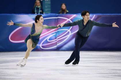 米兰冬奥会花样滑冰双人自由滑 隋文静、韩聪第五