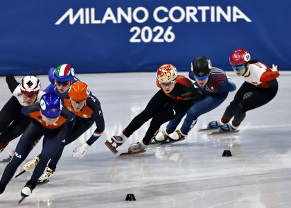 米兰冬奥会短道速滑女子1500米半决赛 杨婧茹晋级决赛