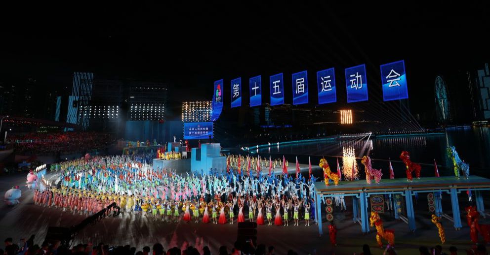 图为现场场景。（中国体育图片 安灵均 摄）